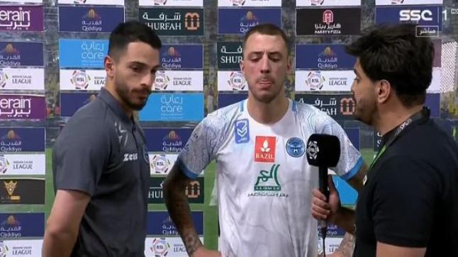 لاعب الباطن يهاجم التحكيم ويعترض على 12 دقيقة وقت ضائع